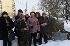 В Крылатском прошла мемориальная-патронатная акция
