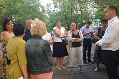 Результаты встречи главы управы Куцева В.В. с жителями по адресу: Осенний бульвар, д. 15