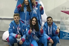 Волонтеры МГИМО побывали на церемонии открытия XXIX Всемирной зимней универсиады