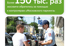 Максим Ликсутов: 153 тыс. раз контролеры «Московского паркинга» помогли водителям по вопросам платных парковок с начала года